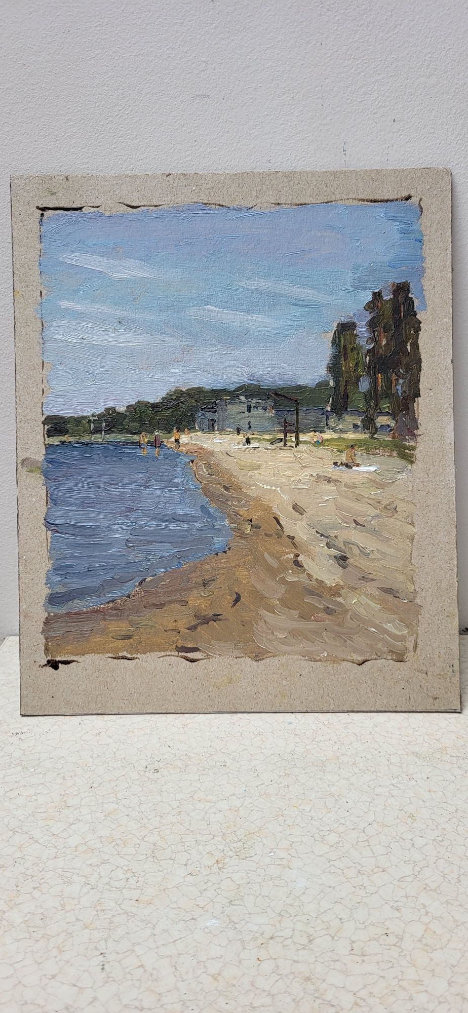 Obraz olejny 27x22 cm