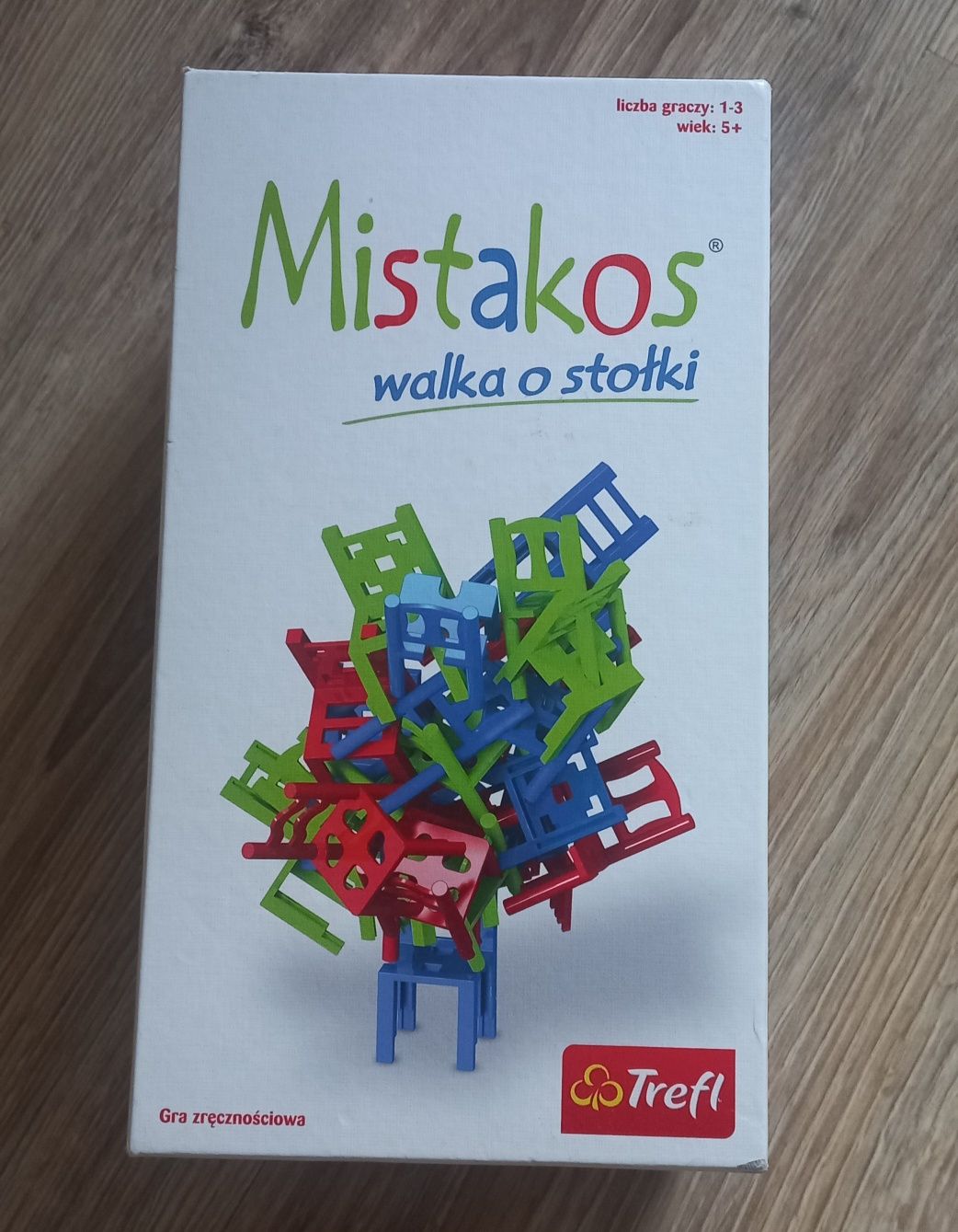 Gra ręcznościowa mistakos walka o stołki by Trefl.