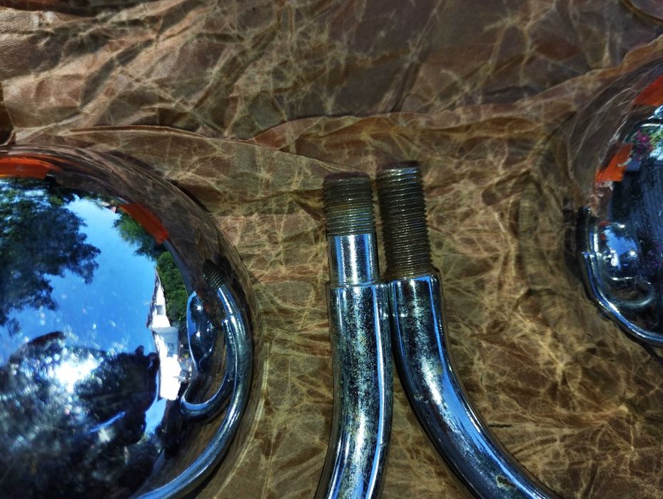 Wsk dudek kierunkowskazy sport chrom bańki