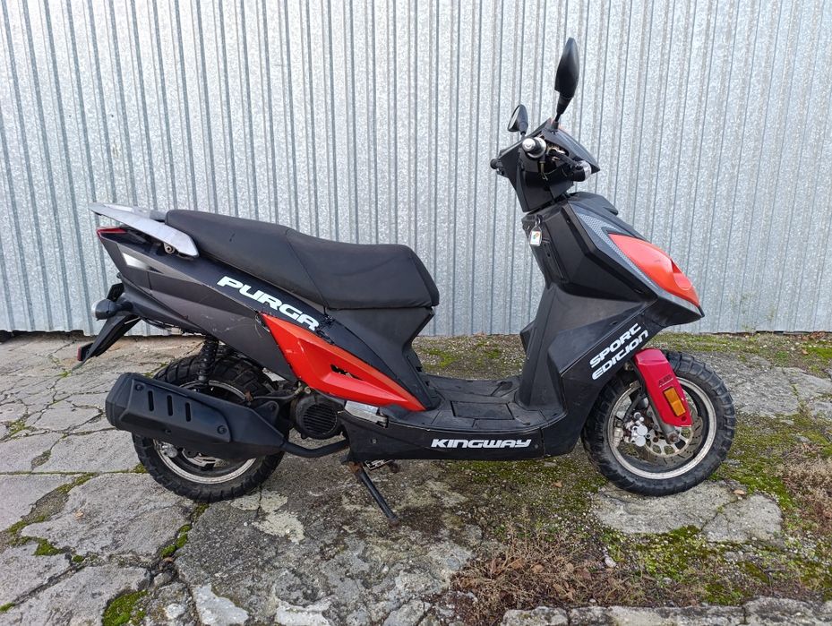 Skuter XXL Kenos Purga, 50cm, 2suw, zarejestrowany w PL OC i przegląd.