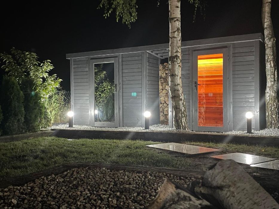 Sauna ogrodowa fińska