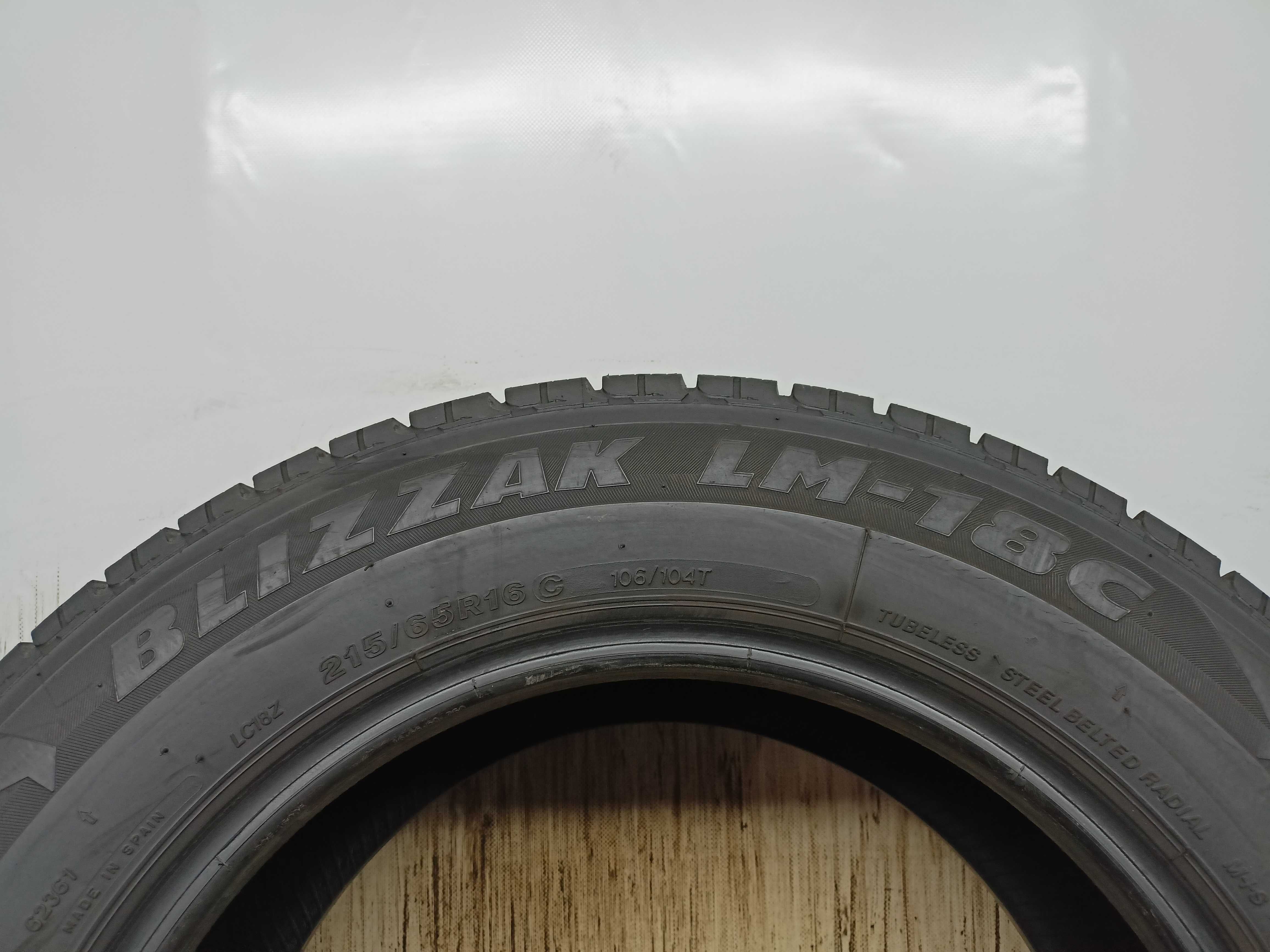 Bridgestone Blizzak LM-18C 215/65/16C 2021r. 106/104T 7,7mm [194]