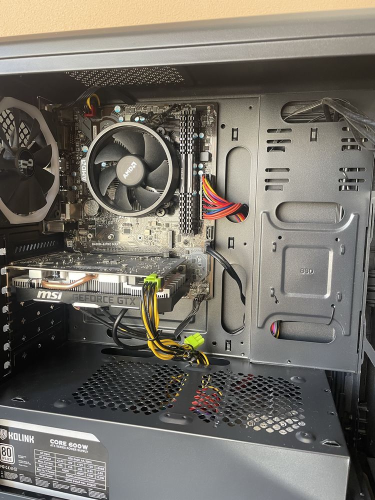 Pc R5 2600+1650 super+16gb+Hdd 1tb