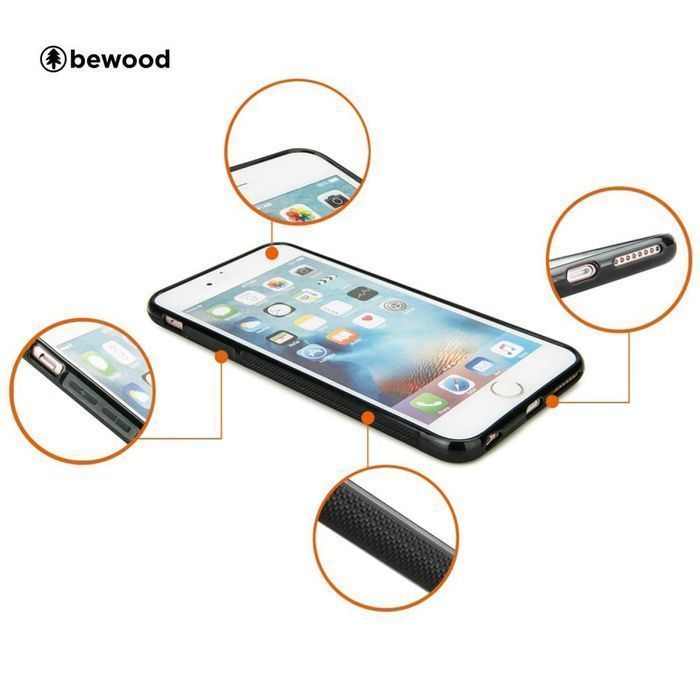 Etui Drewniane Na Iphone 12/12 Pro Bewood Góry Imbuia