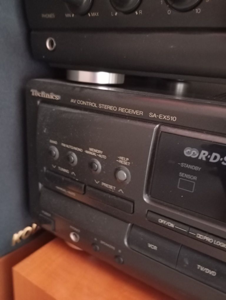 Technics plus zestaw głośników 5+1