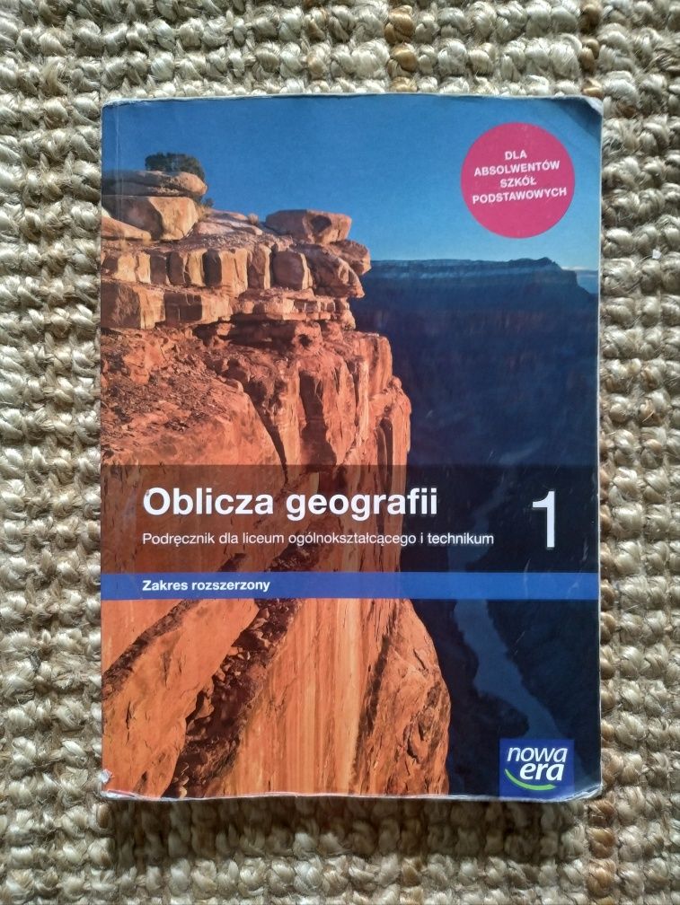Podręcznik Geografia oblicza geografii 1 nowa era zakres rozszerzony