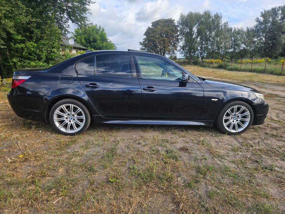 Bmw e60 m-pakiet szyberdach 3.0d 218km carbonschwarz felgi 135 CZESCI!