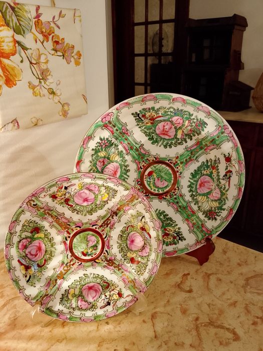 Pratos porcelana oriental