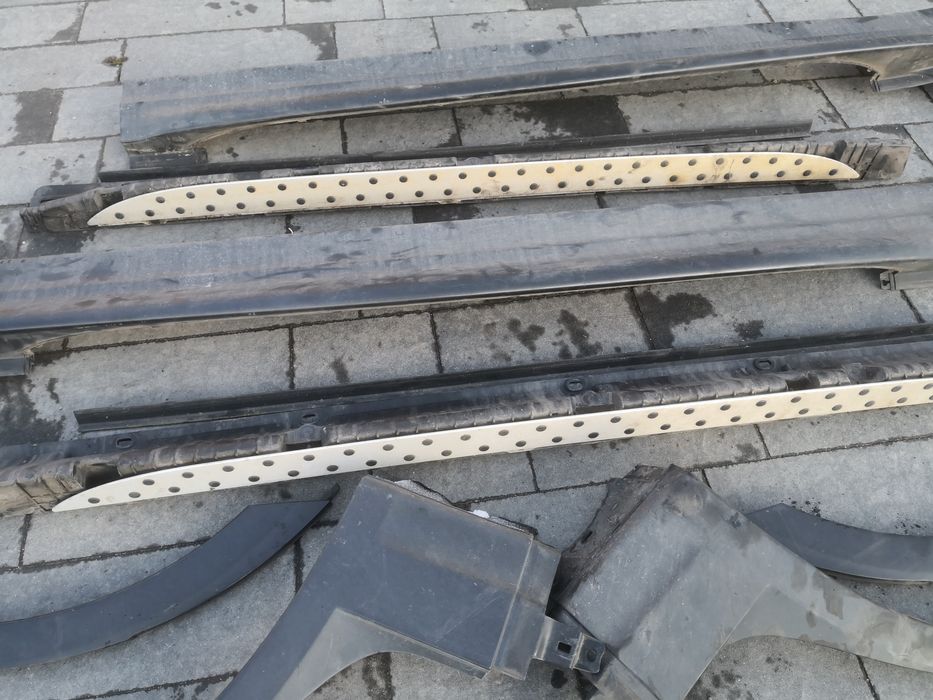 Progi BMW X3 e83 sport aluminiowe komplet