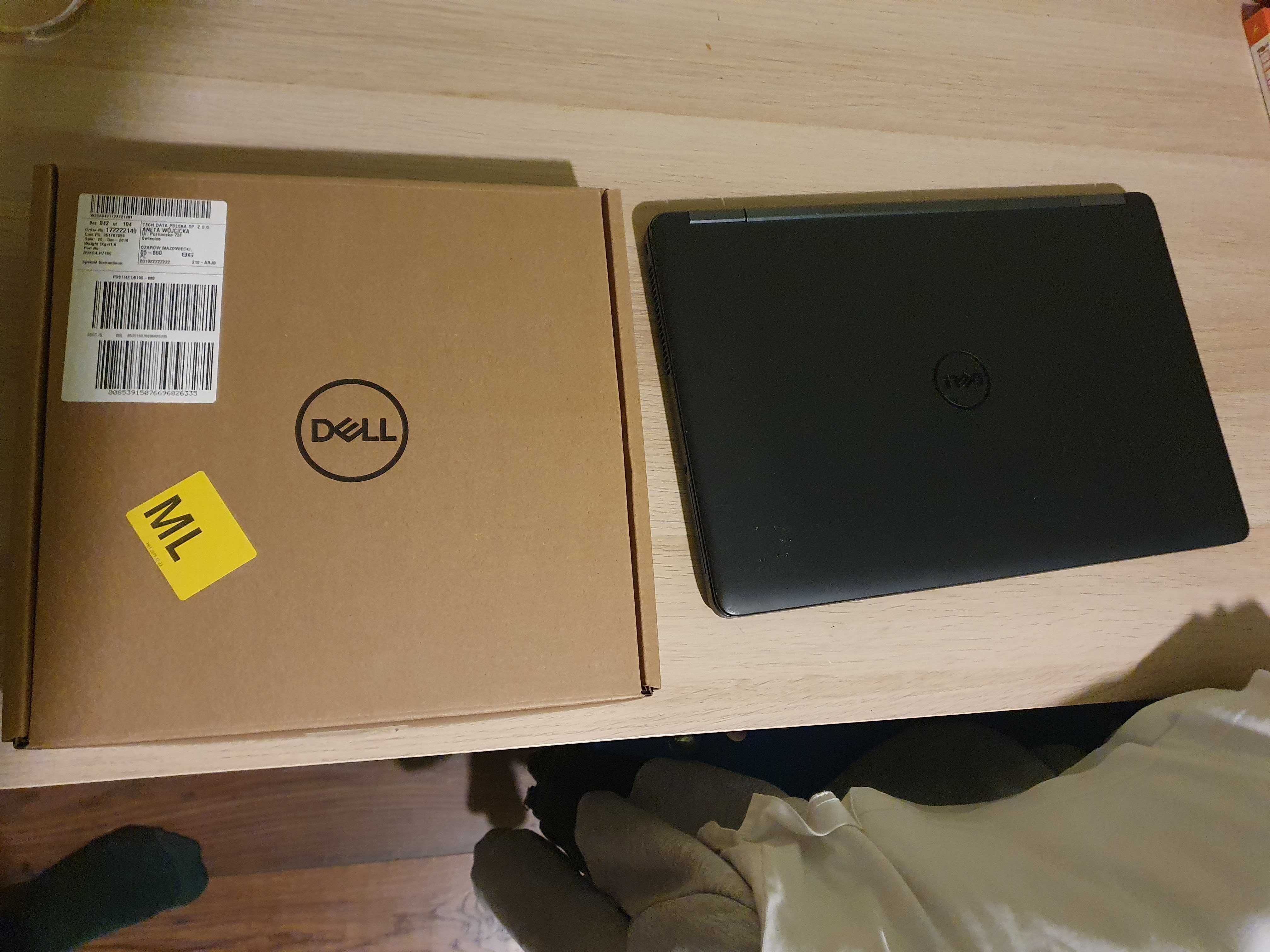 Dell Latitude E5550 i7-5600U SSD 16GB RAM Win 10 PRO Stacja dok Łódź