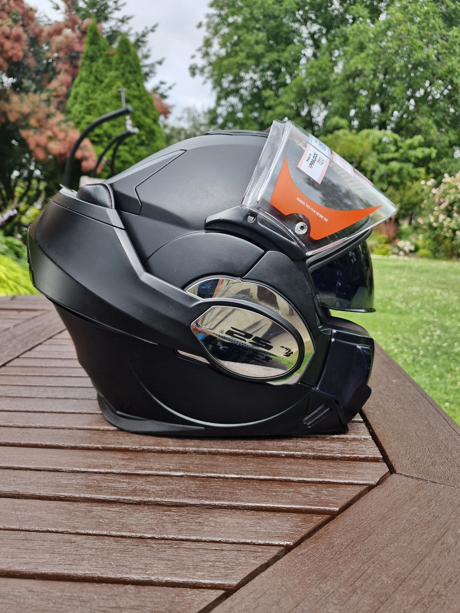 Kask motocyklowy szczękowy ls2 xxl valiant