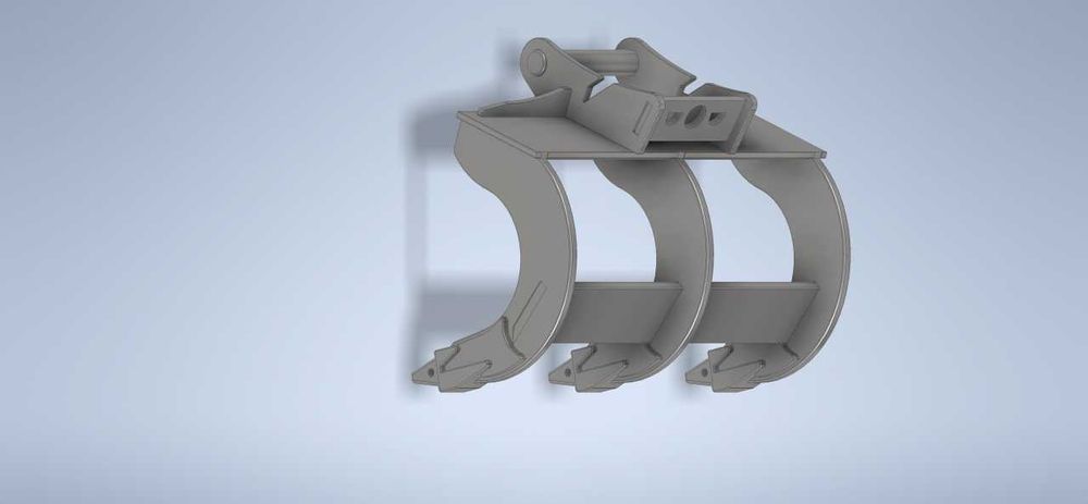 Karczownik Ripper zrywak korzeni do koparki minikoparki