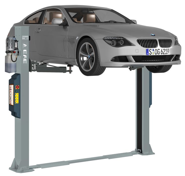 Elevador hidráulico de 2 colunas de 4200kg com base Cetrus EAE