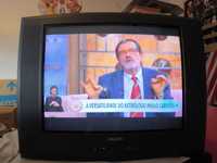 TV Philips 72cm cores com aparelho tdt