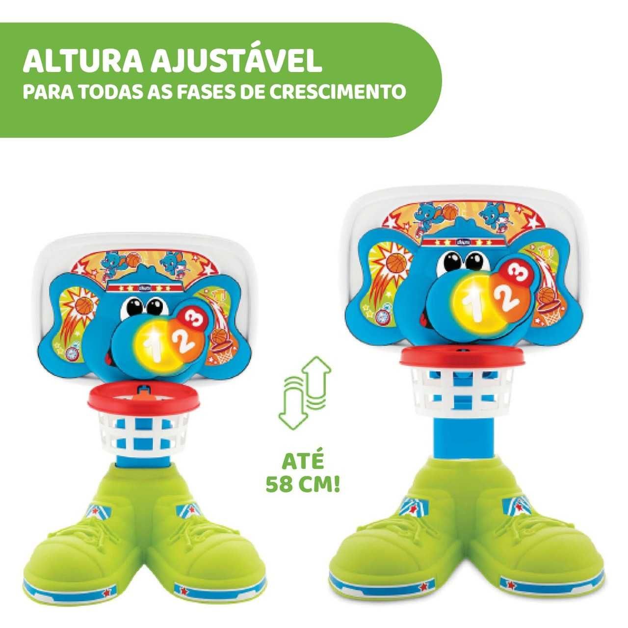 Chicco FUN BASKET 1 2 3 (desde os 18 meses a 5 anos)