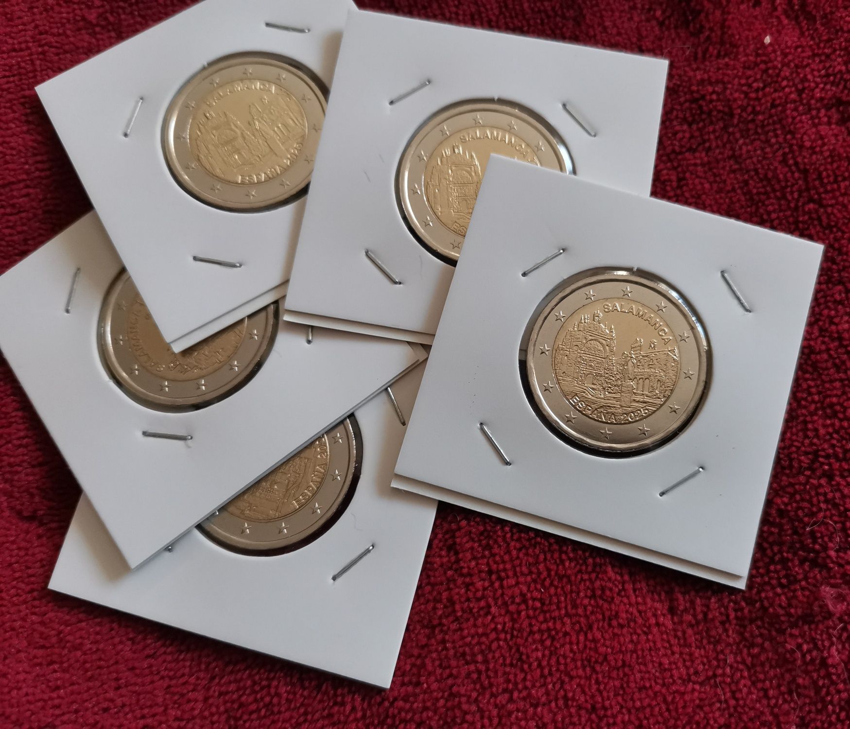 Moeda comemorativa "Salamanca" de 2€ - Espanha 2025
