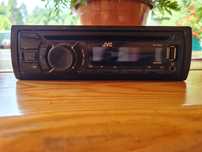 Sprawne ORYGINALNE Radio JVC aux USB cd FM JVC