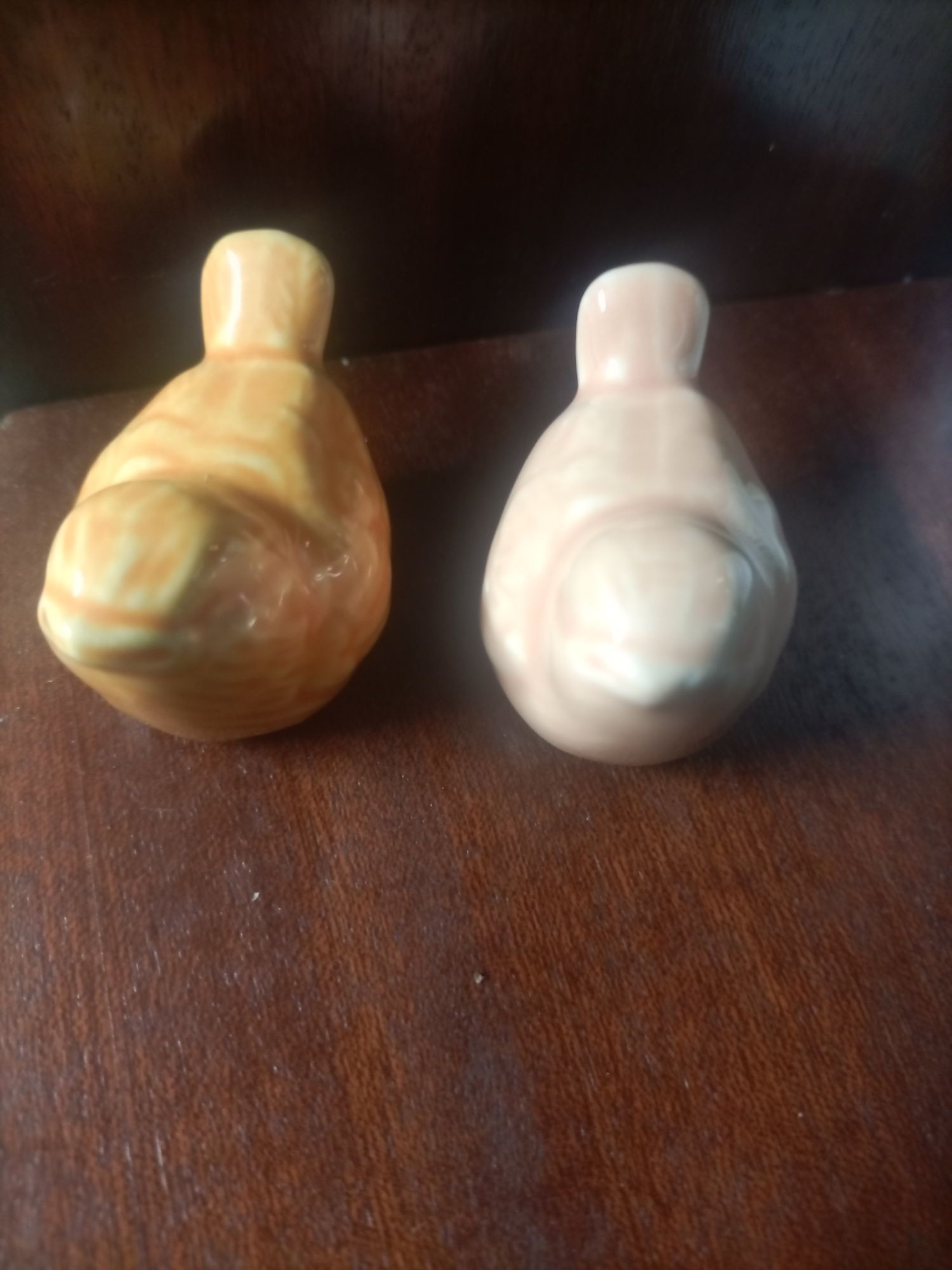 Passarinhos de cerâmica