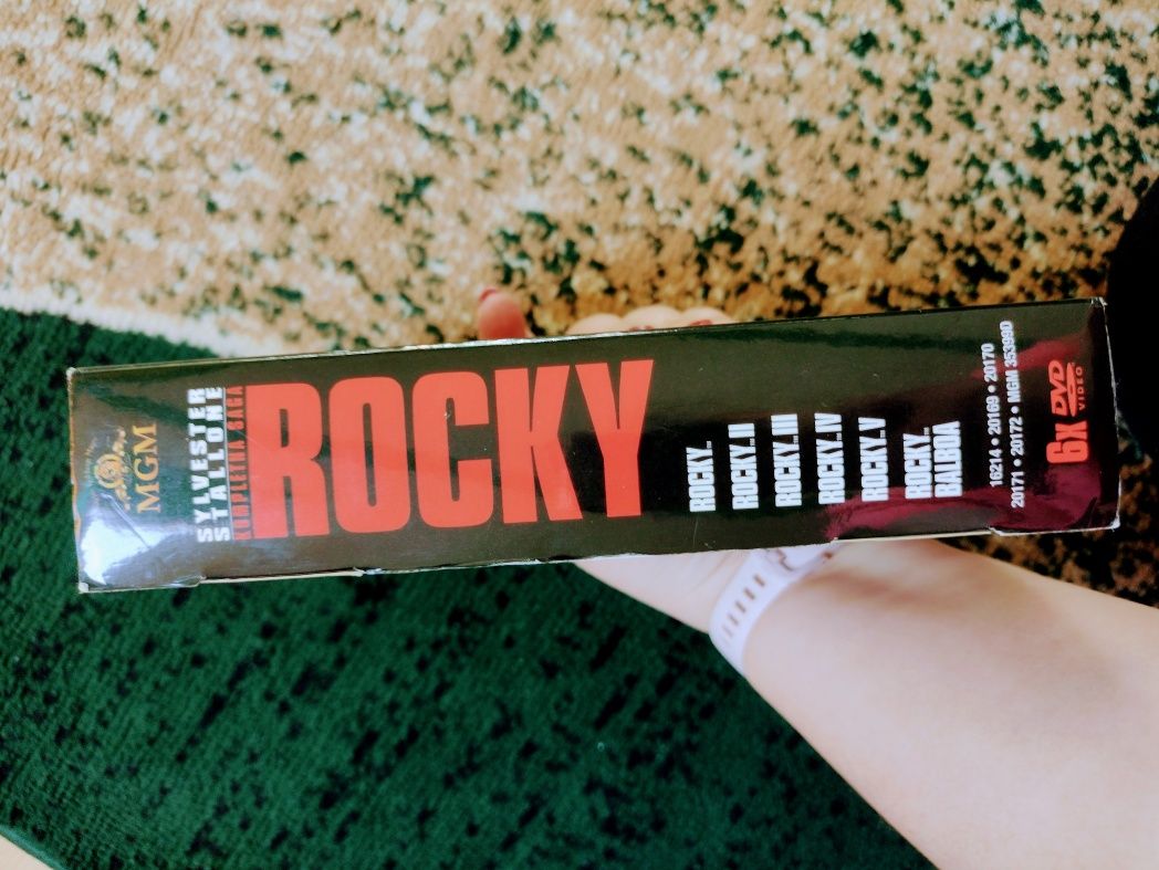 Kolekcja saga Rocky Balboa lektor pl stan idealny