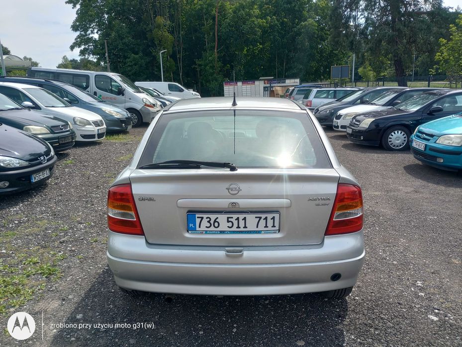 Opel Astra 1.6 + GAZ 101KM 2001r * el szyby KLIMA radio * TORUŃ
