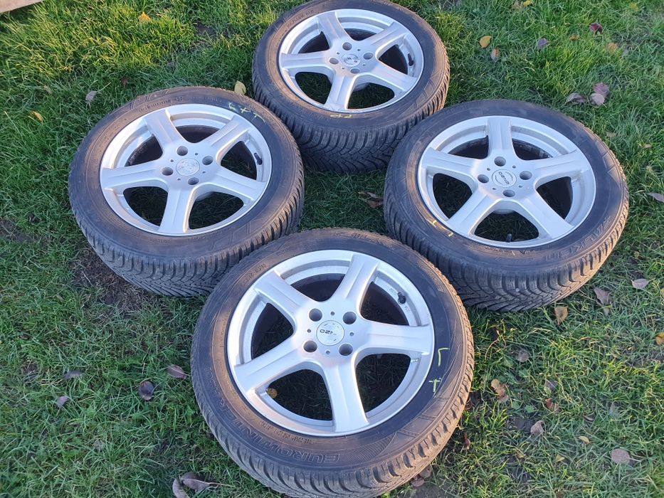 Koła zimowe 6mm 4x108 195/55/16 Peugeot 208 Citroen c3 zimówki alufelg