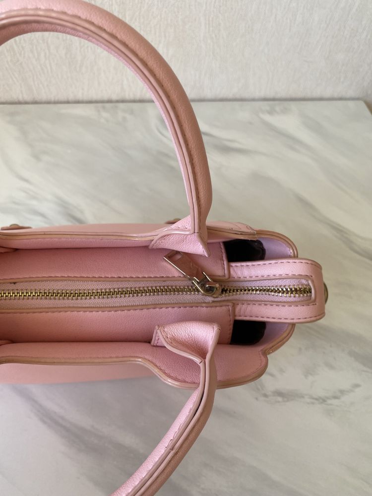 Сумка сумочка жіноча рожева розовая дамська женская дамская