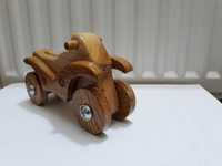 Wooden Toy quad bike-іграшковий квадроцикл із дерева