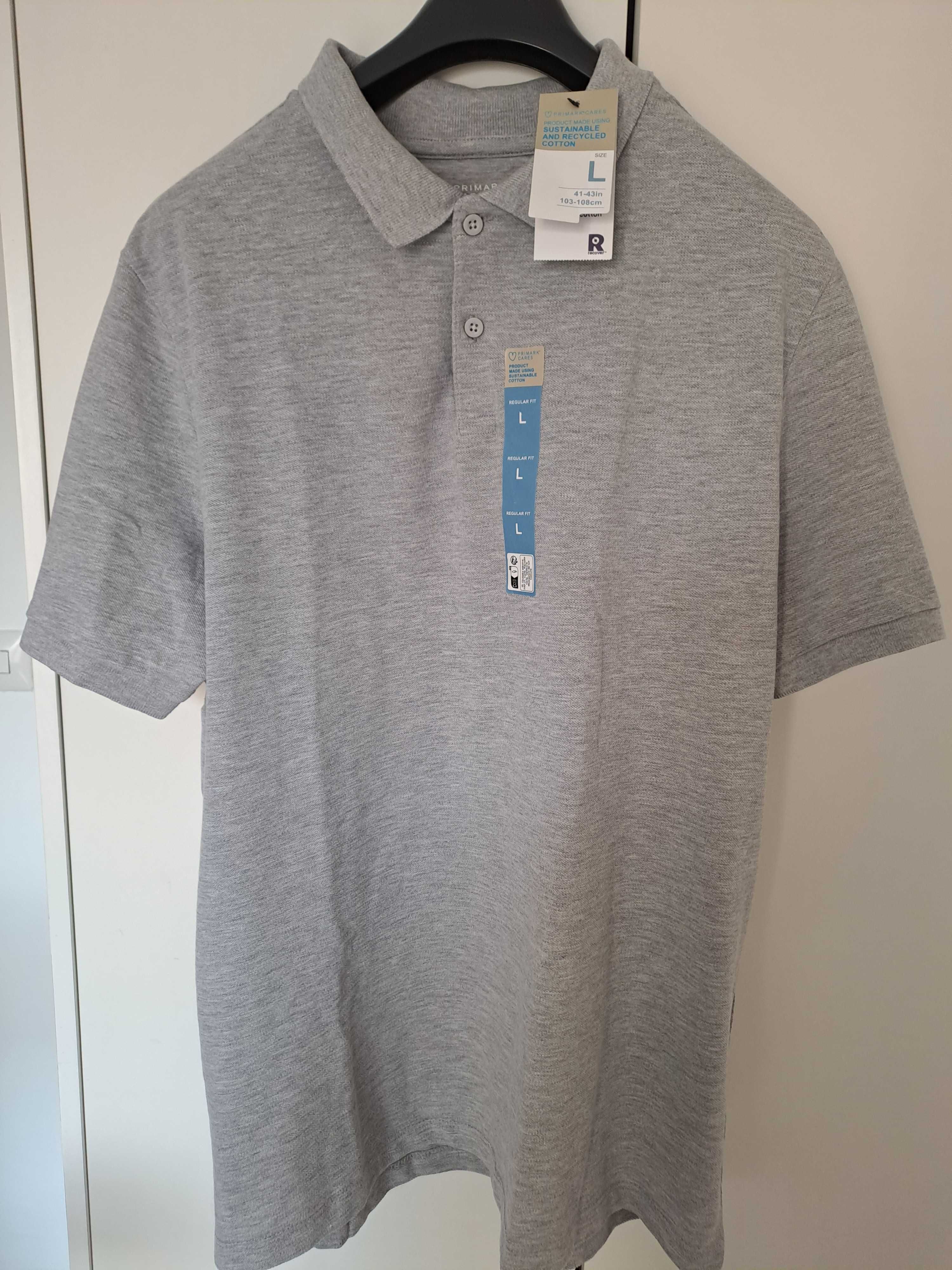 Чоловічі бавовняні поло Primark,  розміри L,   2XL