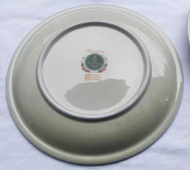 Talerze obiadowe, ceramiczne, Winterling