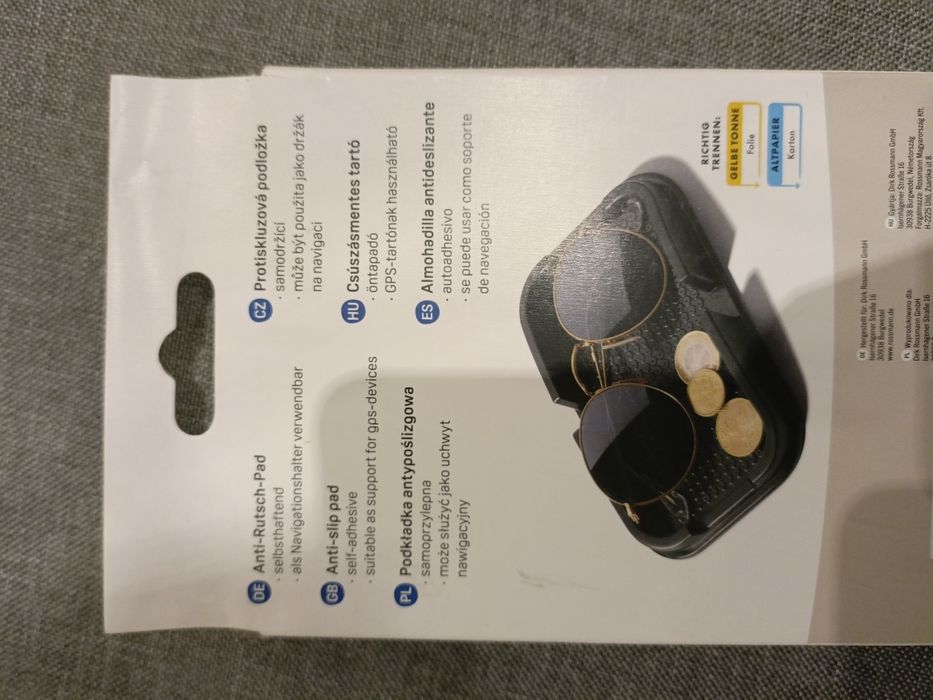 Nowa podkładka antypoślizgowa do auta, uchwyt do telefonu, nawigacji