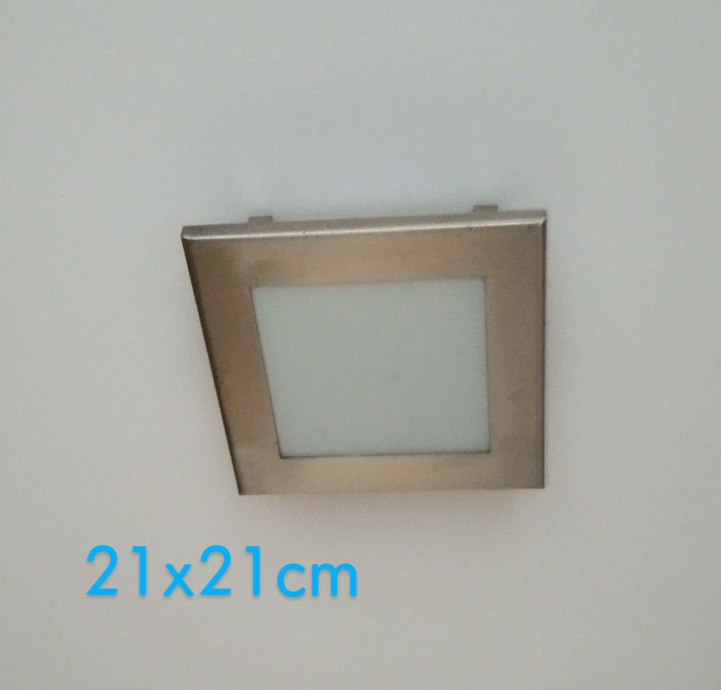 Lampa sufitowa; plafon 30x30cm lub 21x21cm