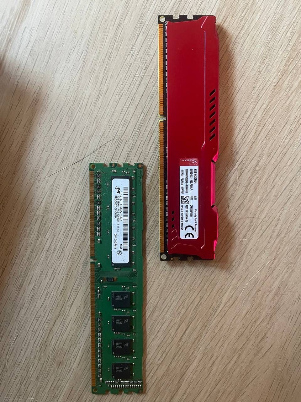 Kości Ram ddr3 2x4gb  - Stacjonarka