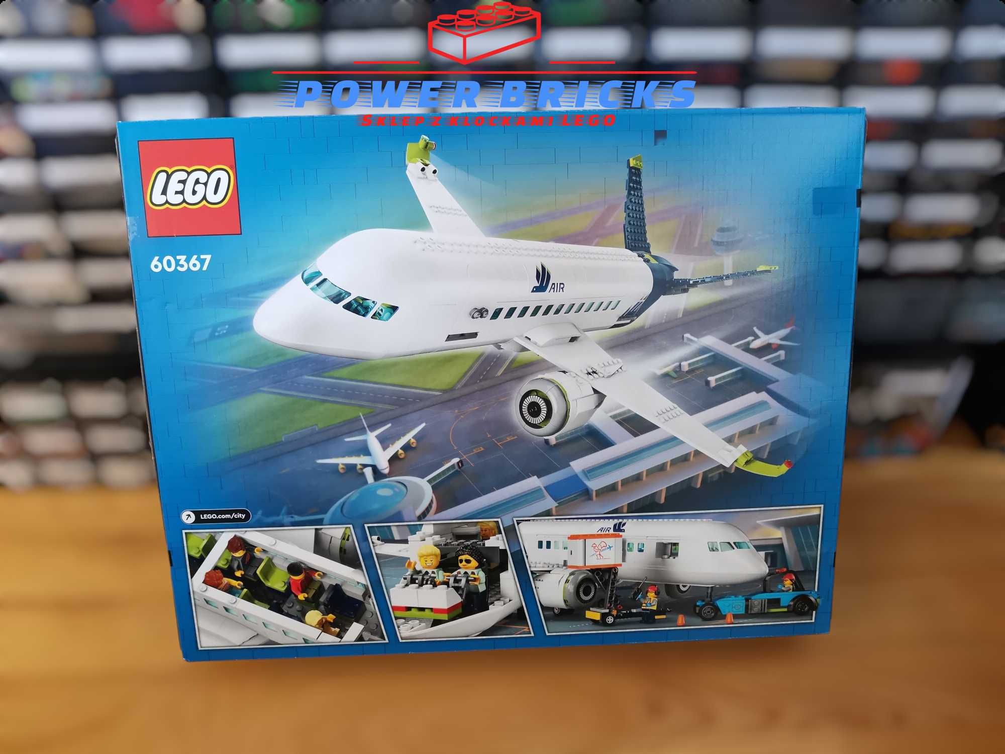 LEGO City 60367 - Samolot pasażerski