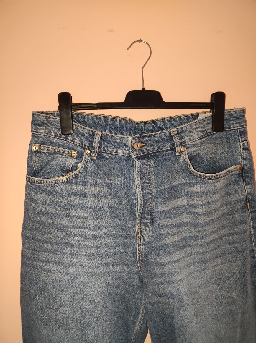 Straight high waist jeans 48 H&M divided