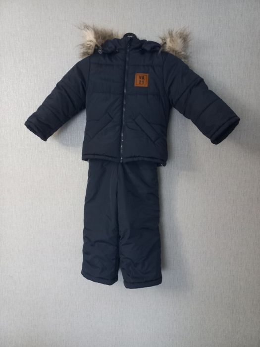 Дитячий  зимова куртка+ штани на хлопчика 110 см