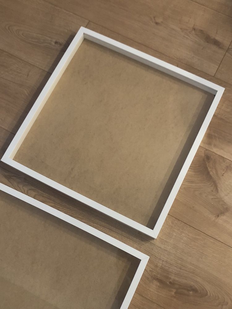 Ikea ribba białe ramki 50 x 50 cm 2 szt