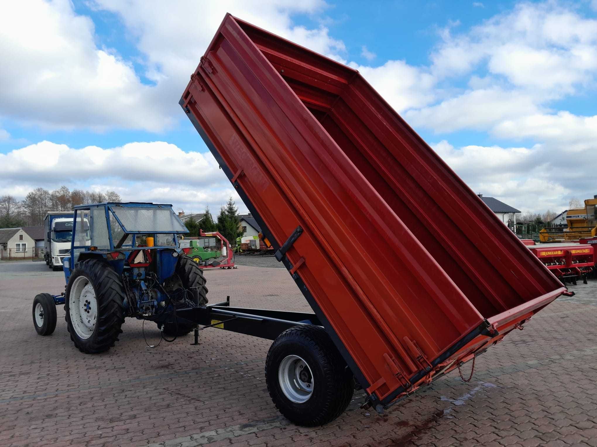 Przyczepa rolnicza wywrotka 6 ton.Super stan