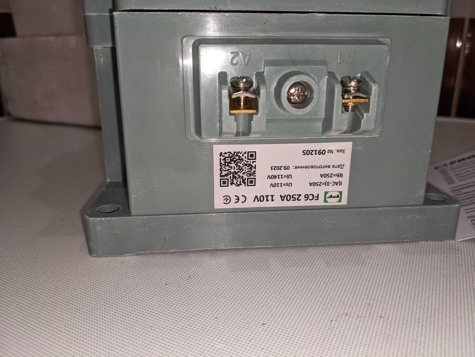 Магнітний пускач FC-6/250А кот.AC110V