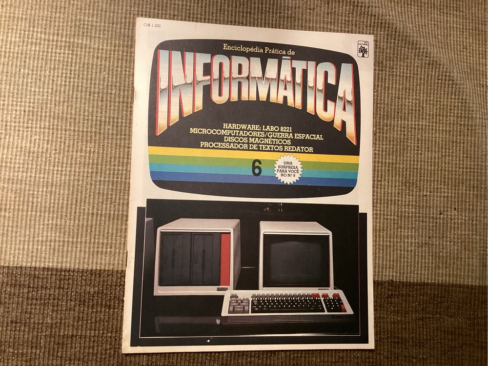 Livro Enciclopédia Prática de Informática 1984 Editora Abril Cultural