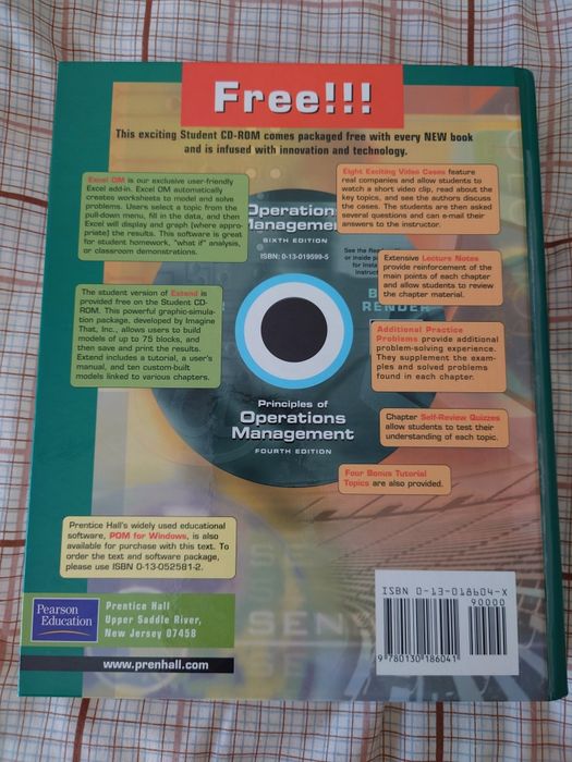 Operations Management 6th Edition Heizer, J. & Render, B.