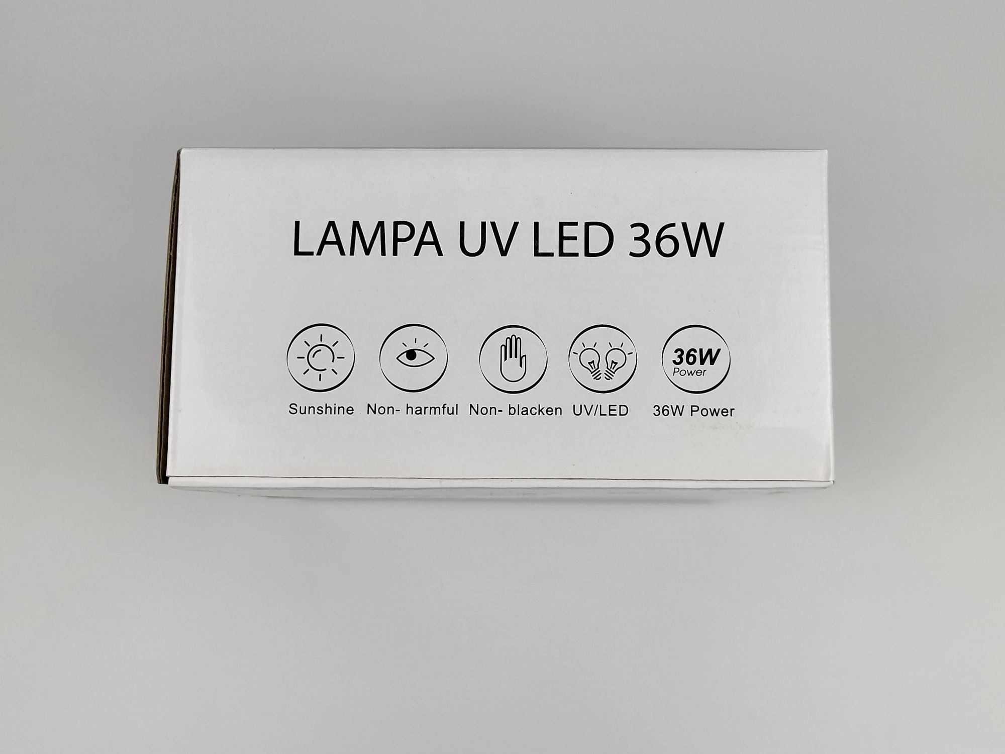 Lampa UV LED 36W DIAMOND Biała do utwardzania lakieru hybrydowego