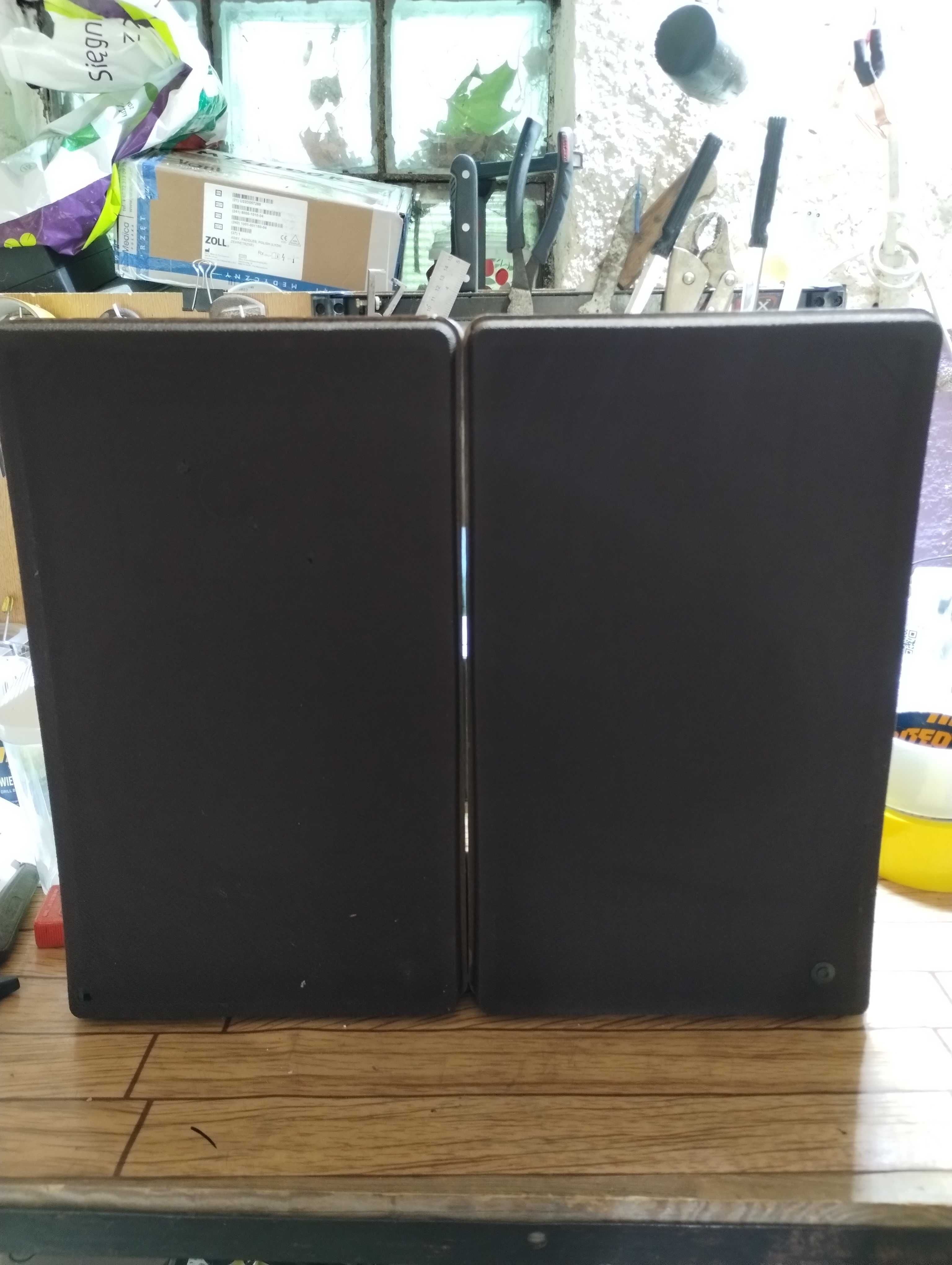 Electroacoustic LK 5001. Grundig Box 550 b. Heco Mini Slim. Kolumny.