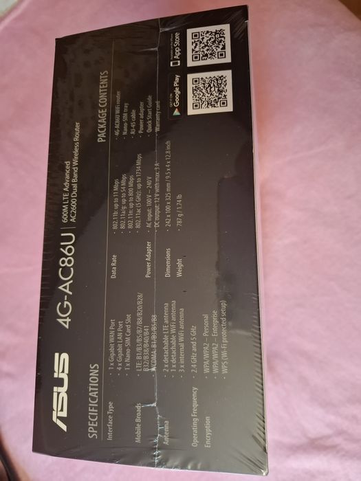 Маршрутизатор Asus 4G-AC86U
