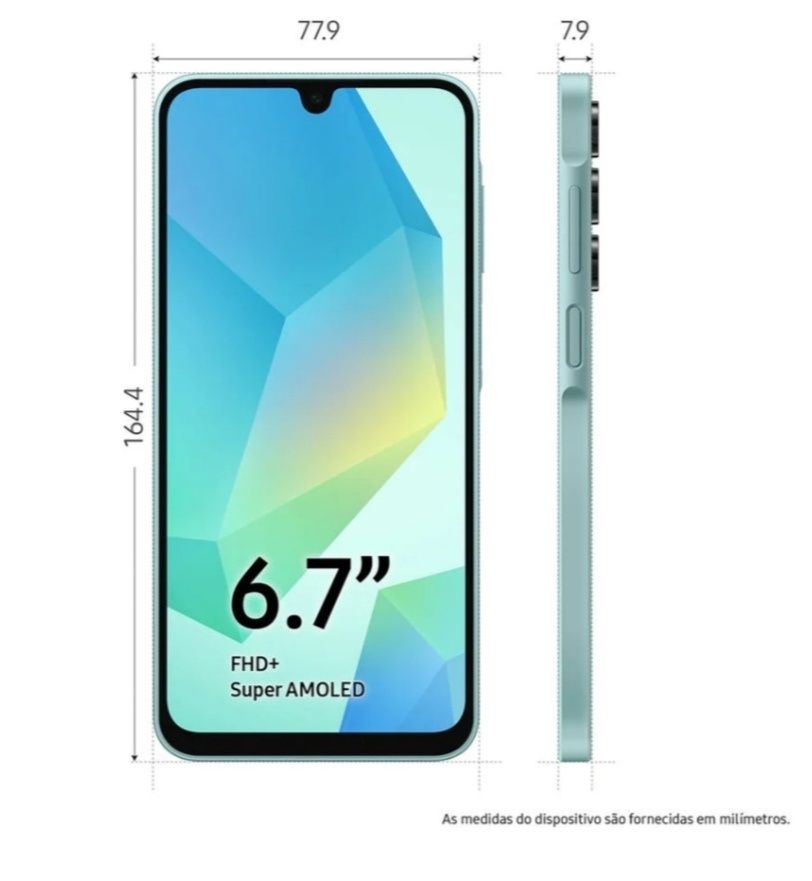 Smartphone SAMSUNG Galaxy A16 5G (6.7'' - 4 GB - 128 GB - Gray)