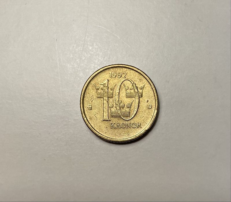 10 kronor 1992r.