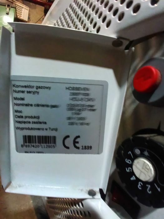 Piecyk gazowy propan ogrzewacz pomieszczenia 5kw