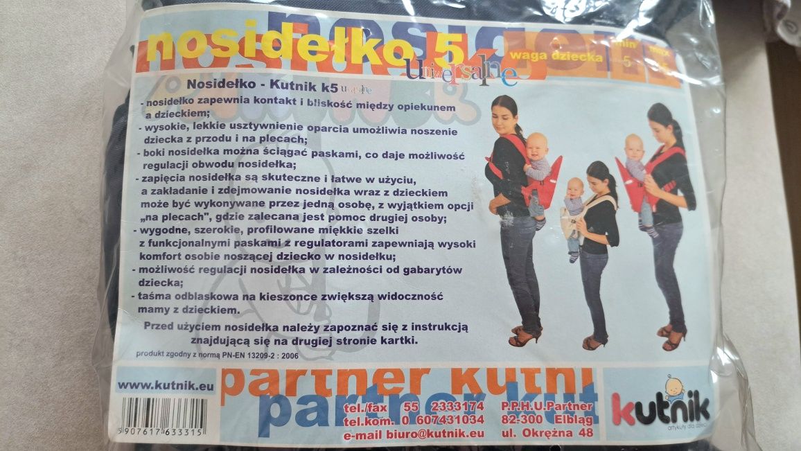 Nowe nosidełko dla dziecka