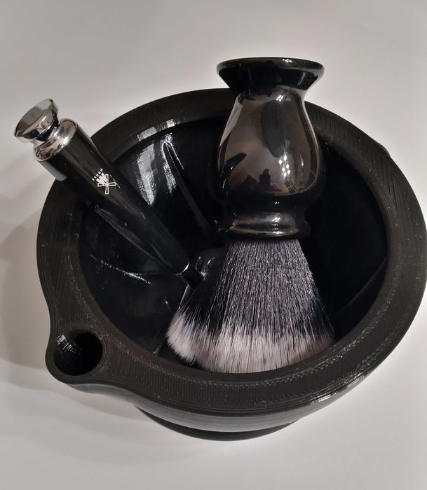 Чаша для гоління, скатл з підігрівом, scuttle