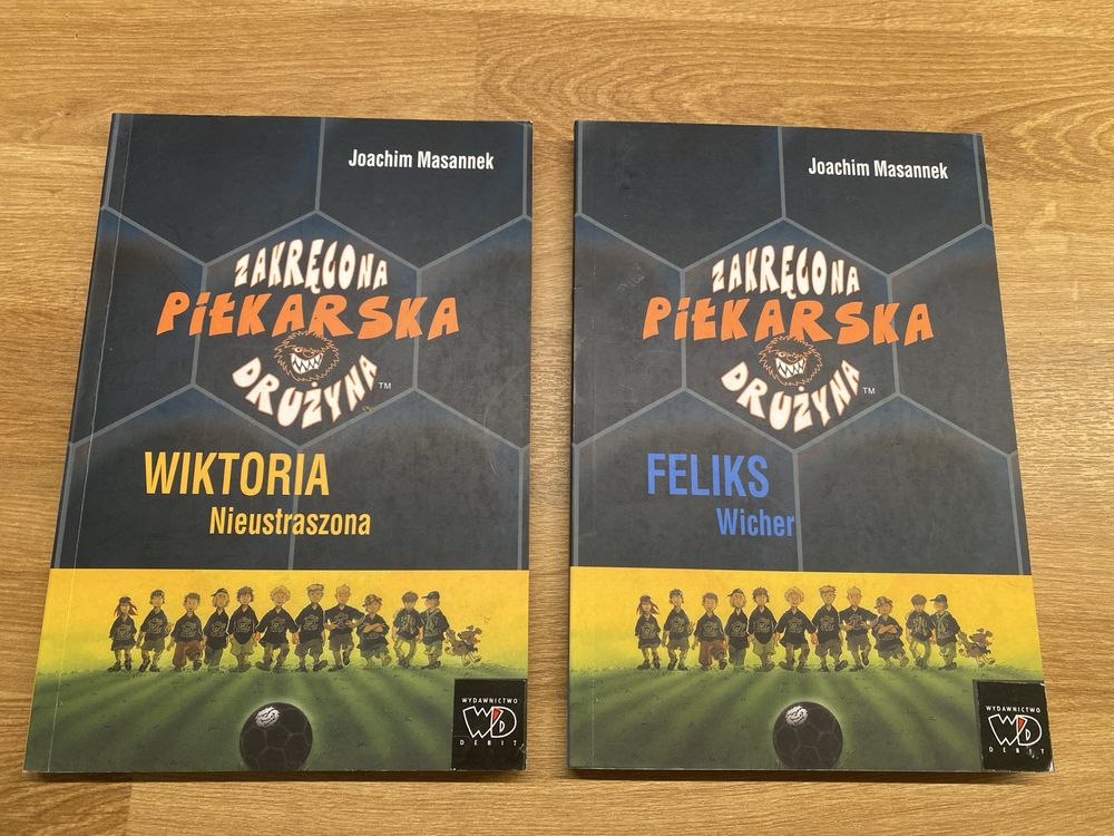 Zakręcona piłkarska drużyna Joachim Masannek cz 2i3 Wiktoria i Feliks