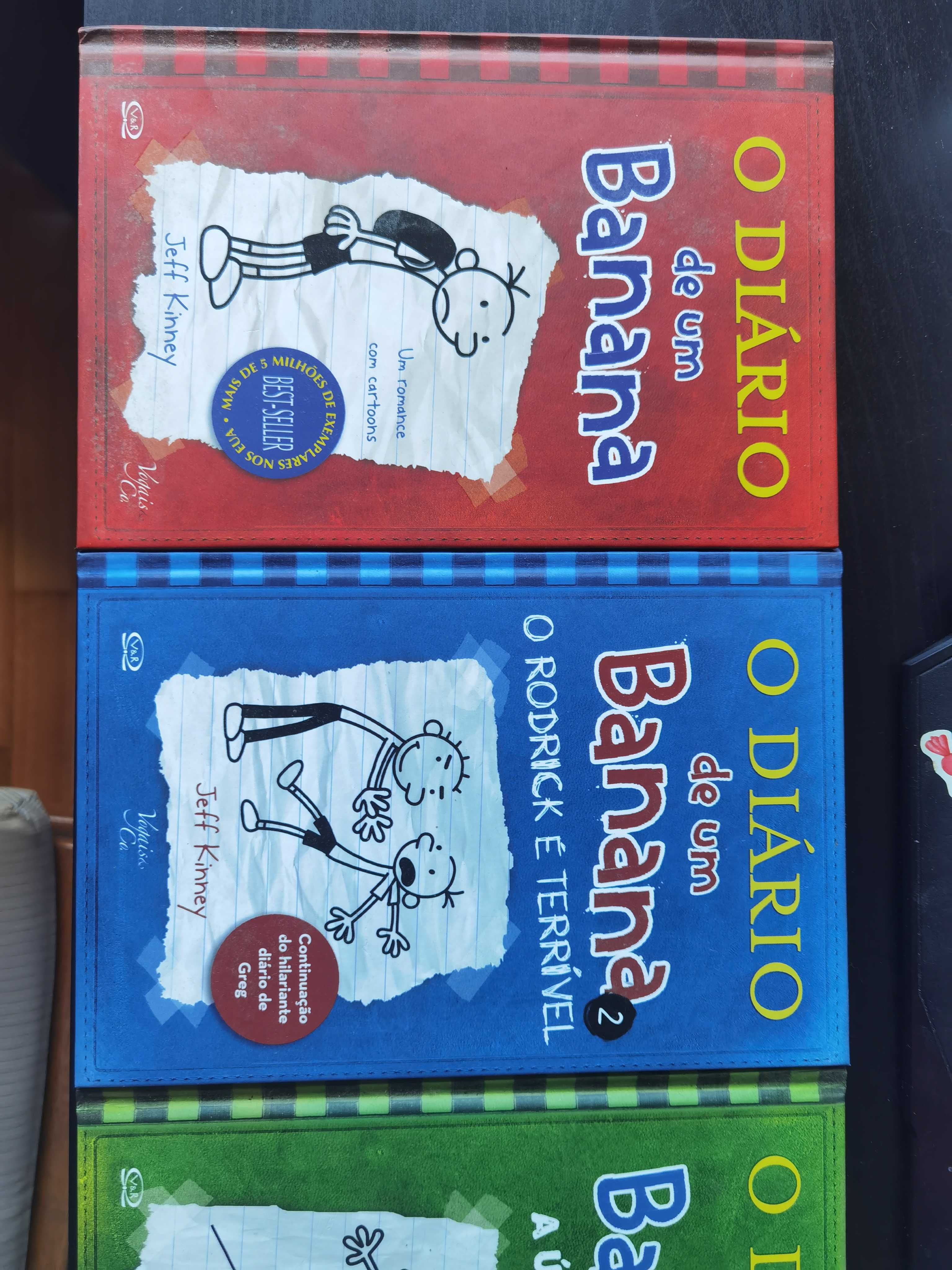 Livros "O diário de um Banana"